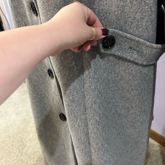 Gray Women's Coat - Picture 4 of 6
